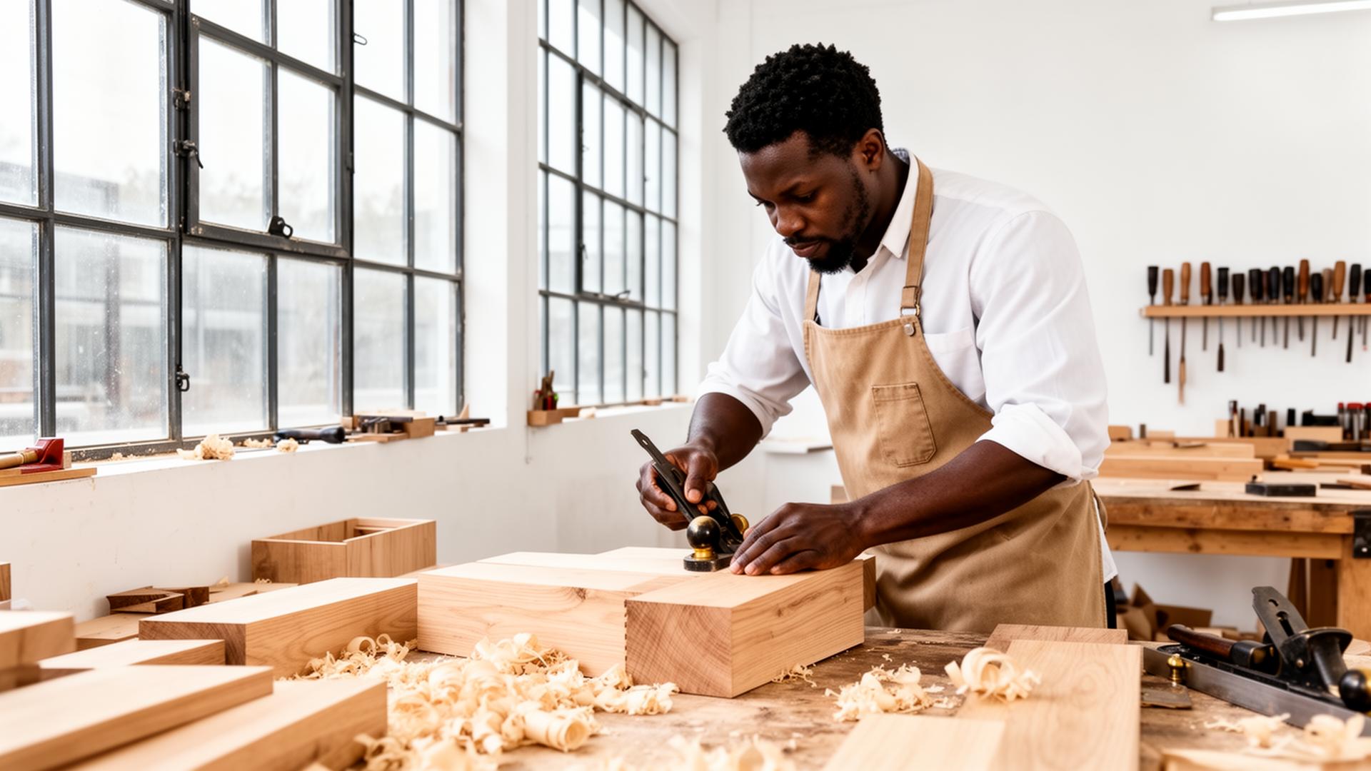 Artisan au travail